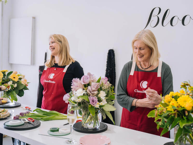 flower arranging class
